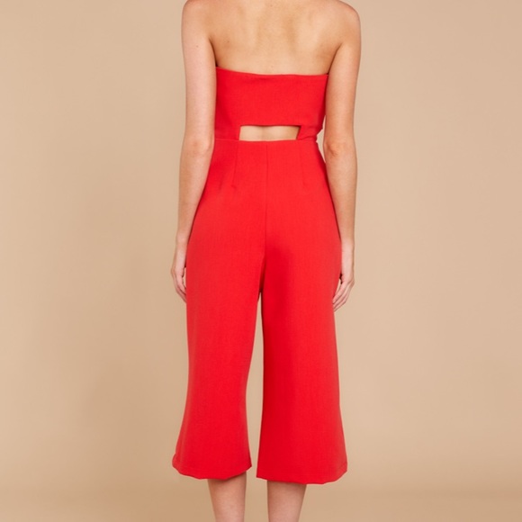 Red Jumpsuit - Picture 2 of 2